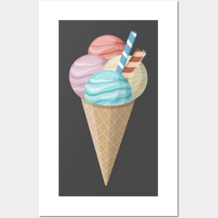 Ice-cream Posters and Art